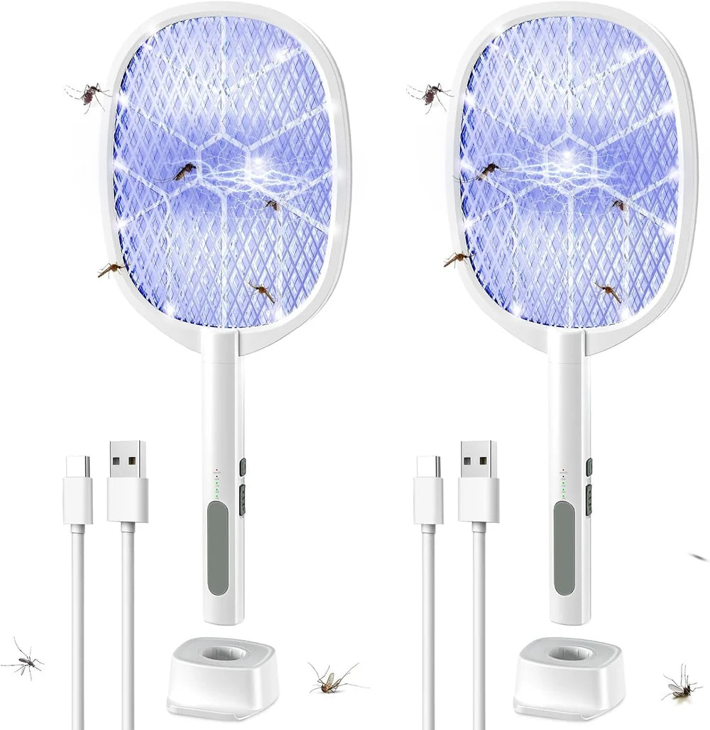 Raquette Rechargeable Zéro Moustique - Tech Raha